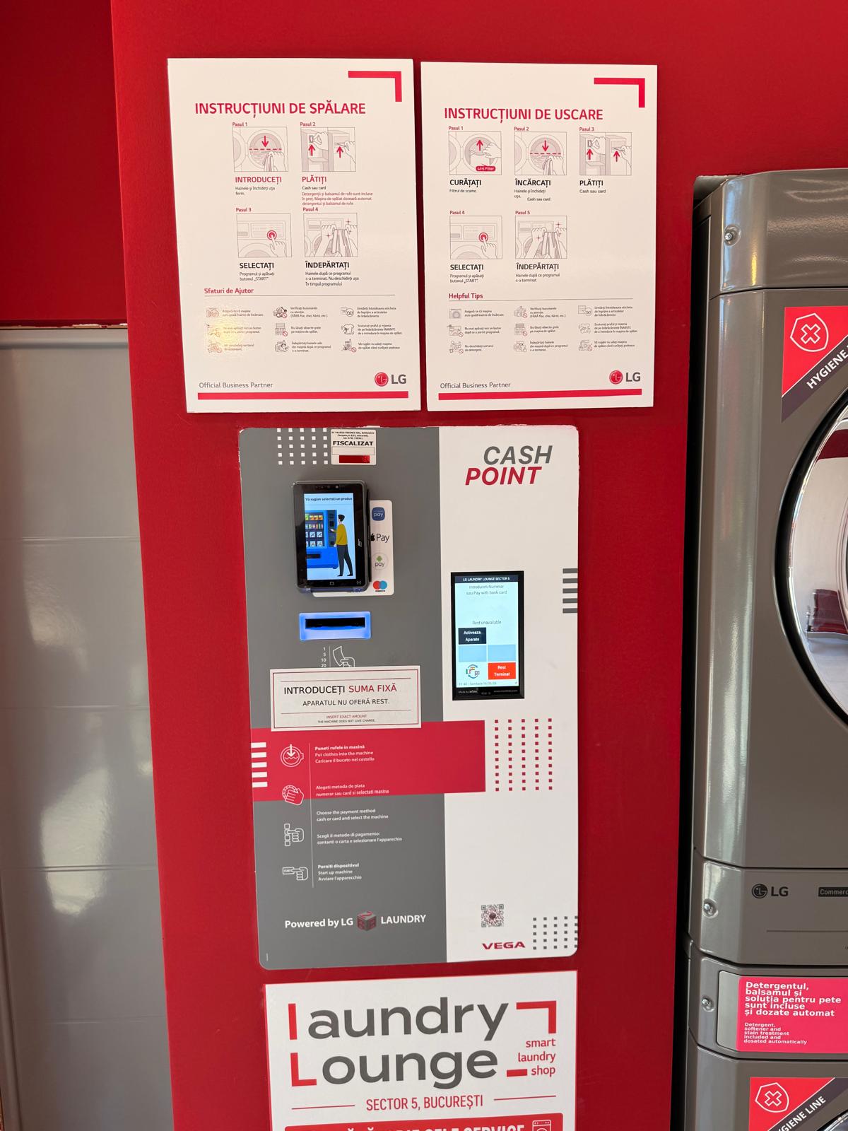 Cash Point — plată cash sau card